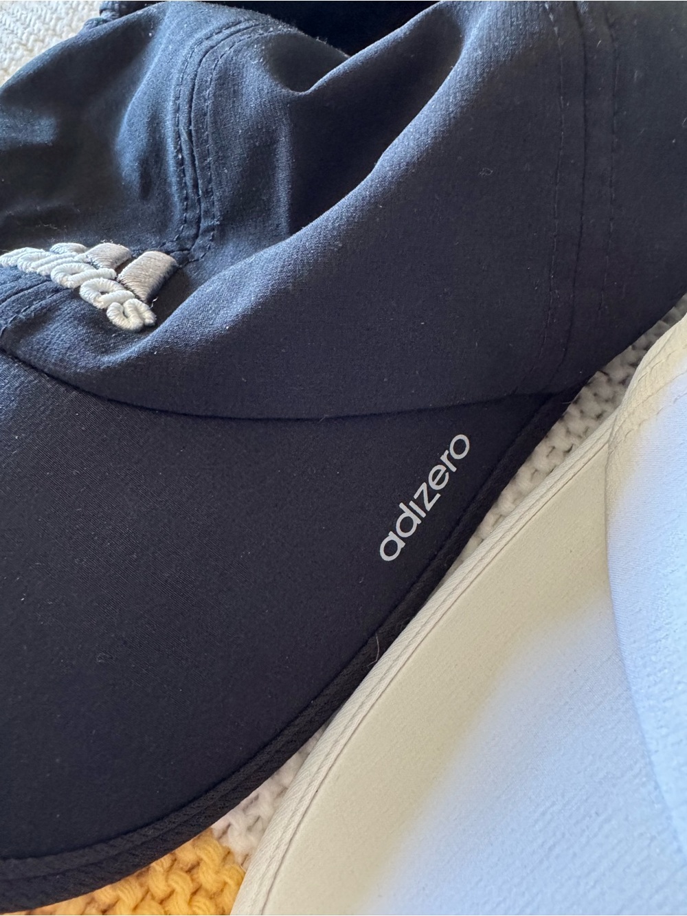 Adidas Adizero Baseball Caps - White and Black Dual Pack - Picture 3 of 4